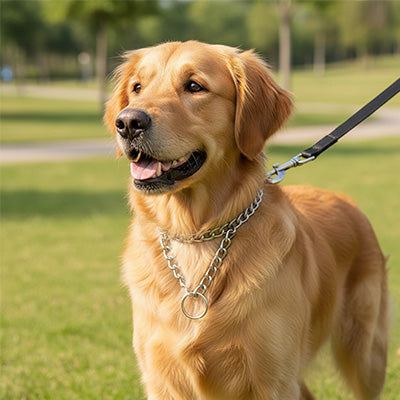 Collier chien chaine Golden Retriever