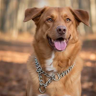 Collier chien chaine Labrador