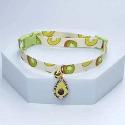 Collier chiot kiwi vert
