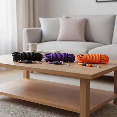 Longe pour chien corde multicolore