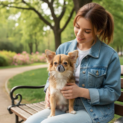 Muselière pour chien Chihuahua parc