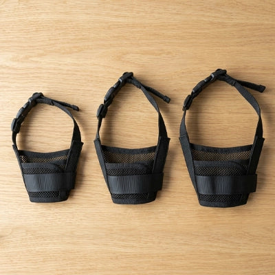 Muselière pour chien noire 3 tailles