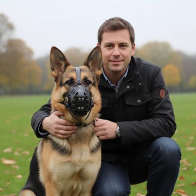 Muselière pour chien rigide Berger Allemand maître