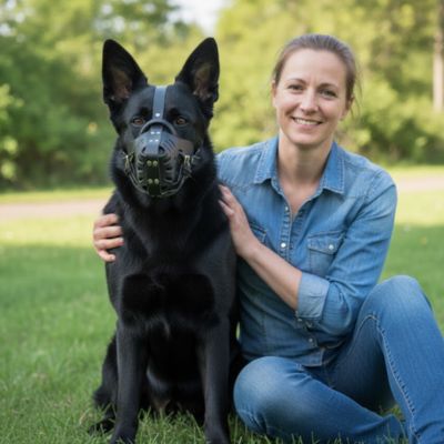 Muselière pour chien rigide Berger parc